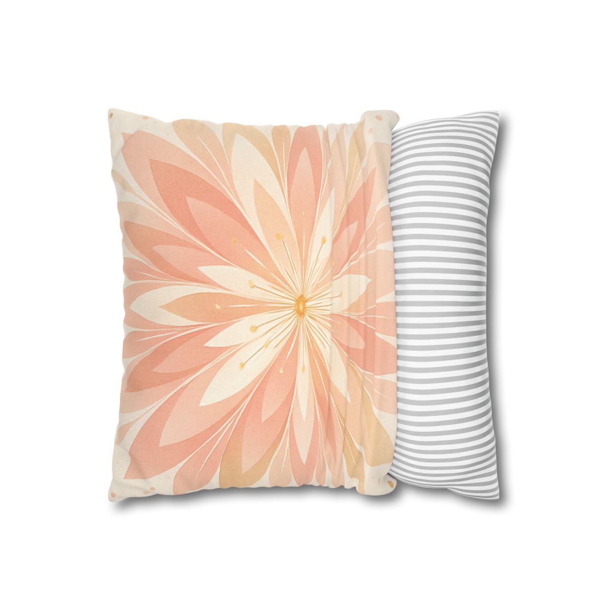 Petal Radius Starburst designer print pillow cases