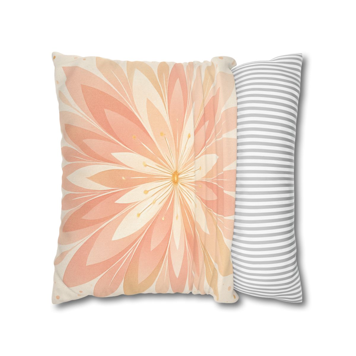 Petal Radius Starburst designer print pillow cases