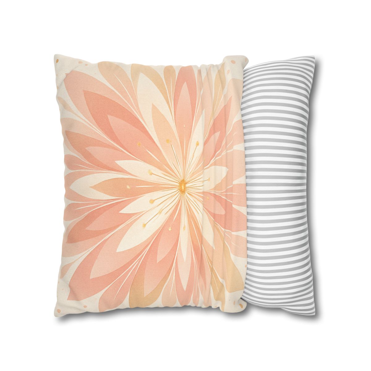 Petal Radius Starburst designer print pillow cases
