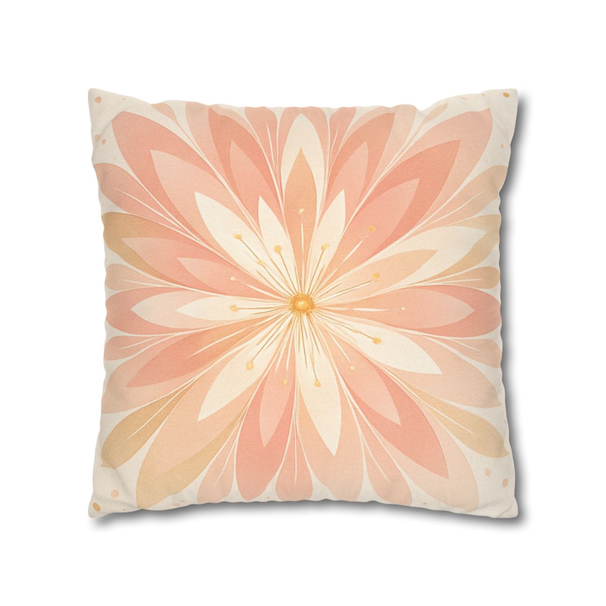 Petal Radius Starburst designer print pillow cases