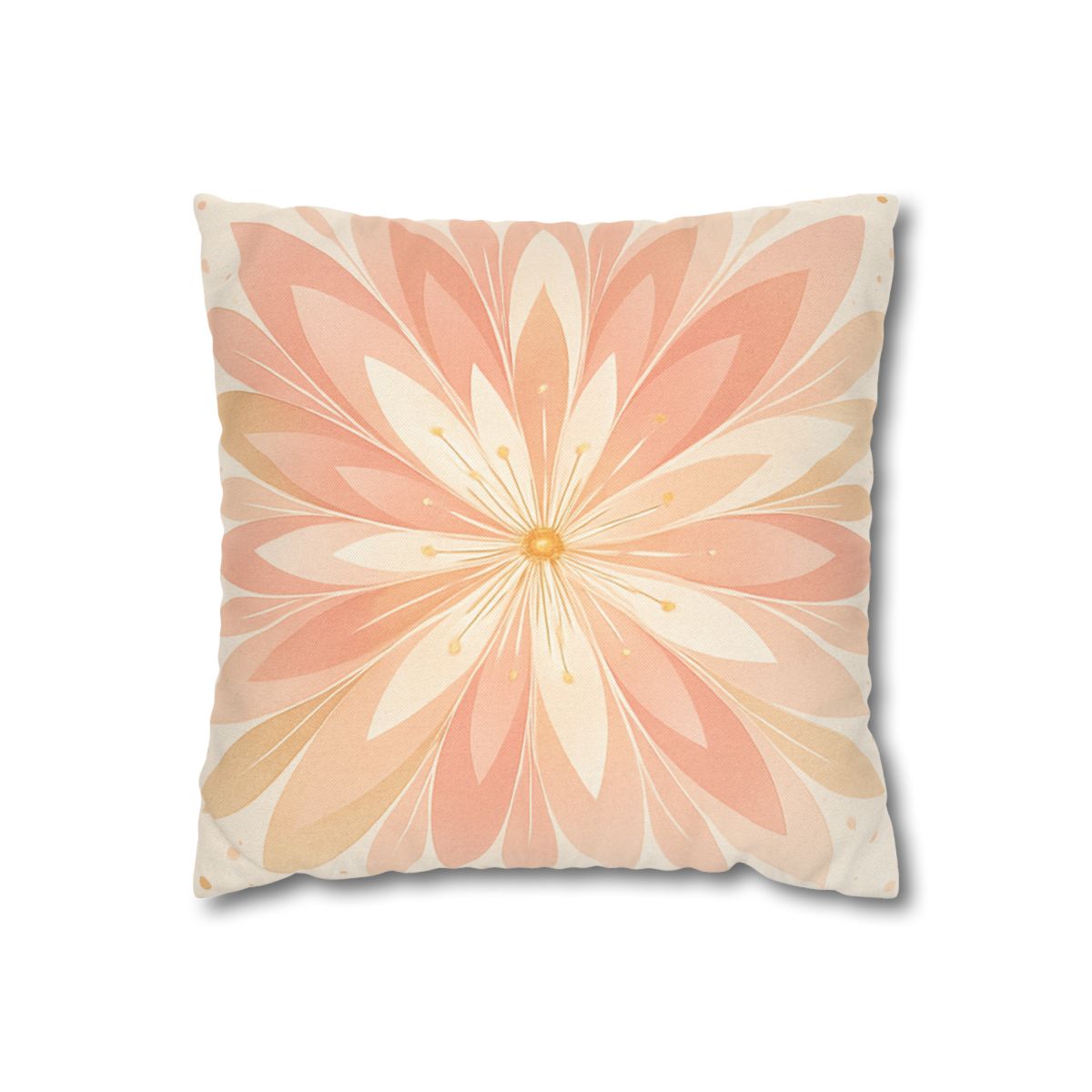 Petal Radius Starburst designer print pillow cases