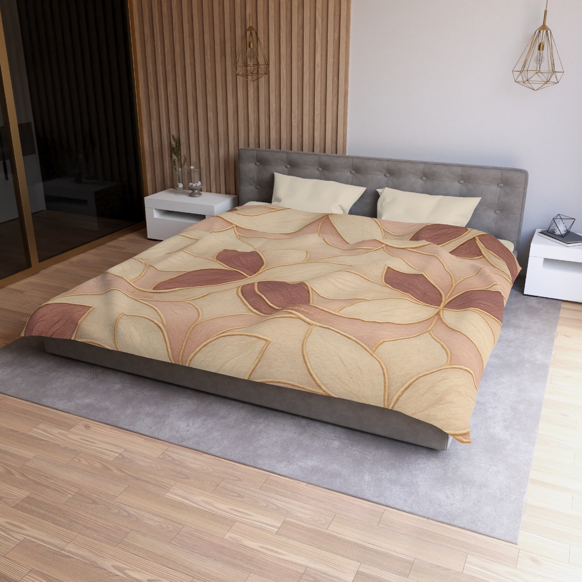 Petal Ribbon Mosaic duvets for gifts