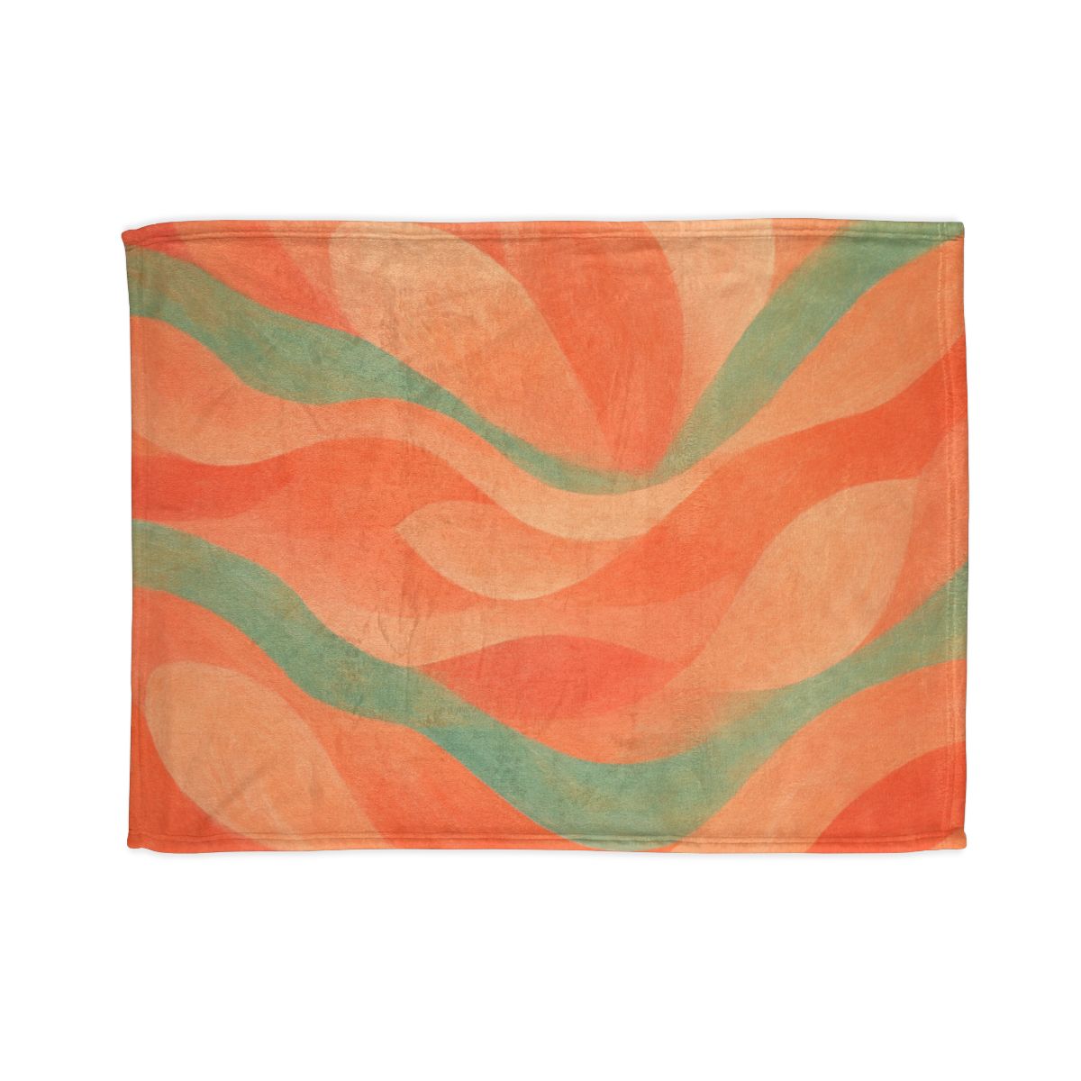 Petal Ripple Dynamics trendy patterned blankets