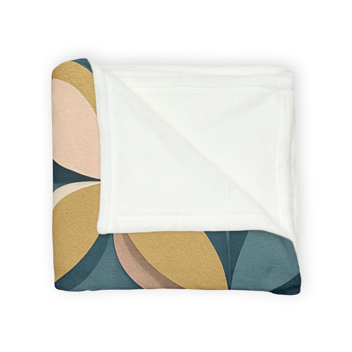 Petal Ripple Grid decorative home blankets