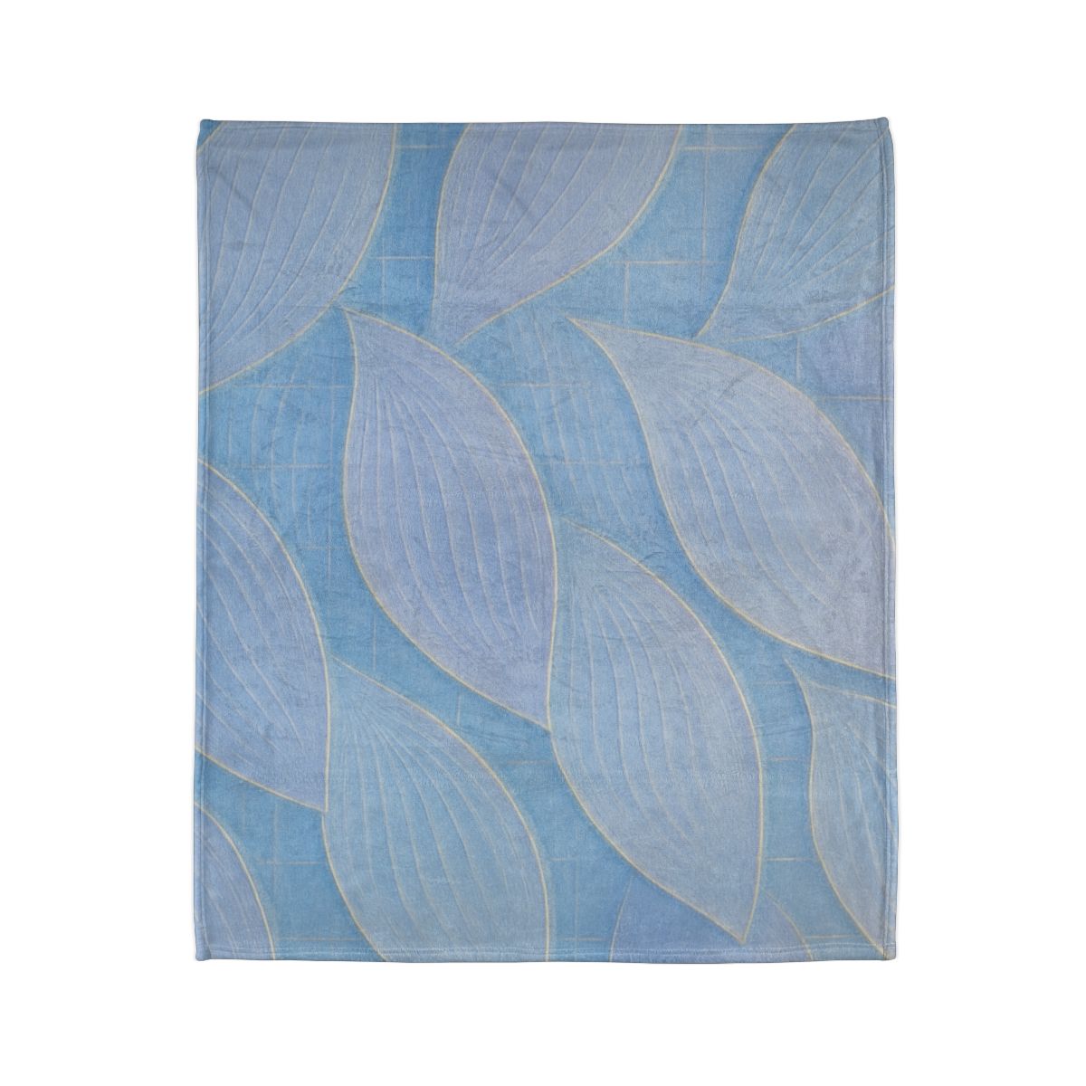Petal Ripple Grid decorative home blankets