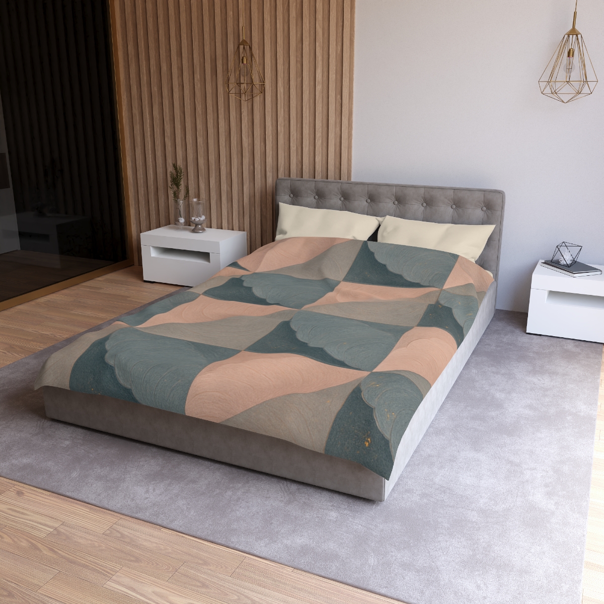 Petal Ripple Grid duvets for gifts