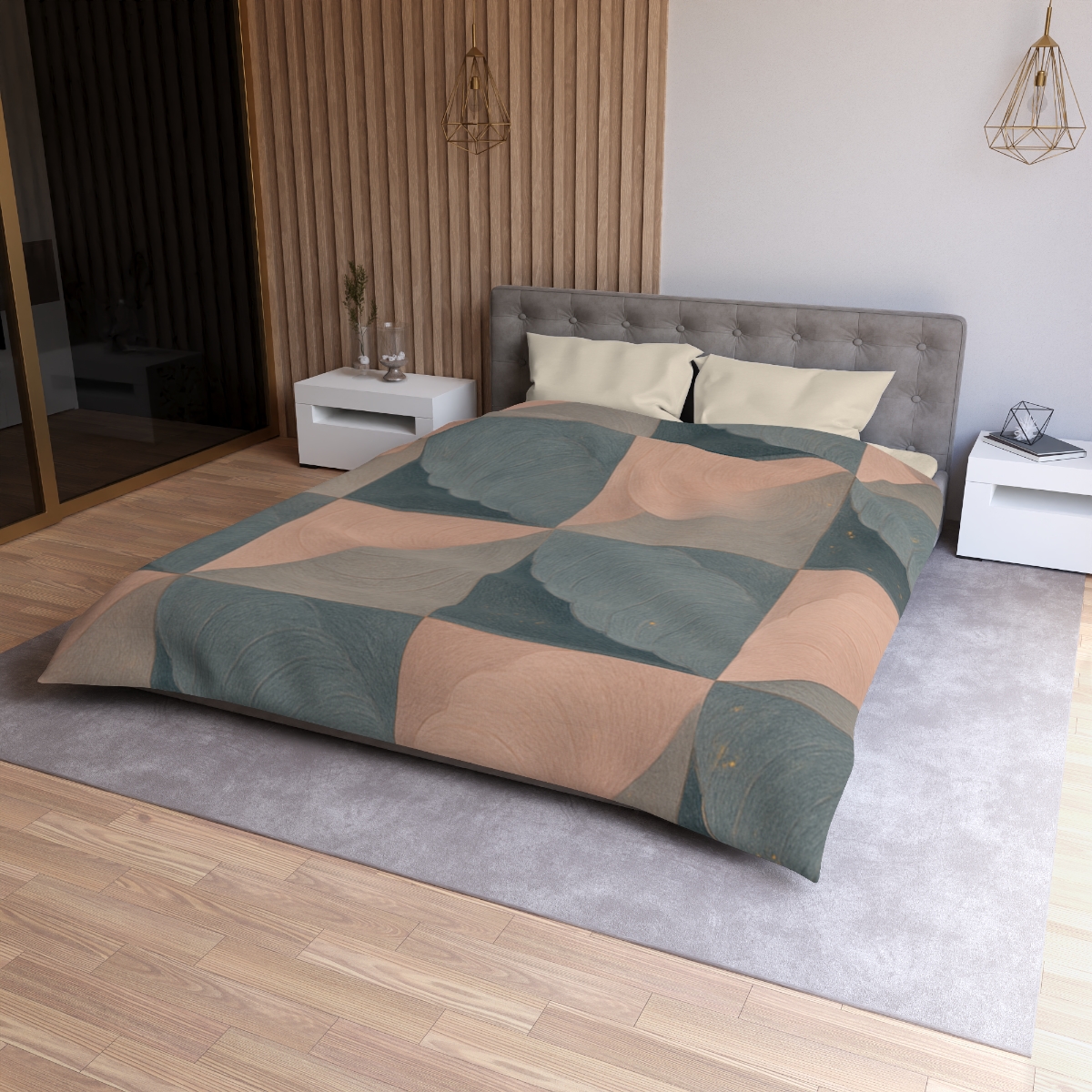 Petal Ripple Grid duvets for gifts