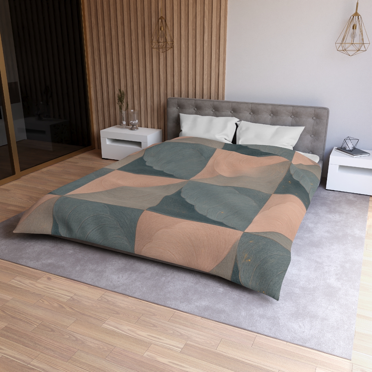 Petal Ripple Grid duvets for gifts