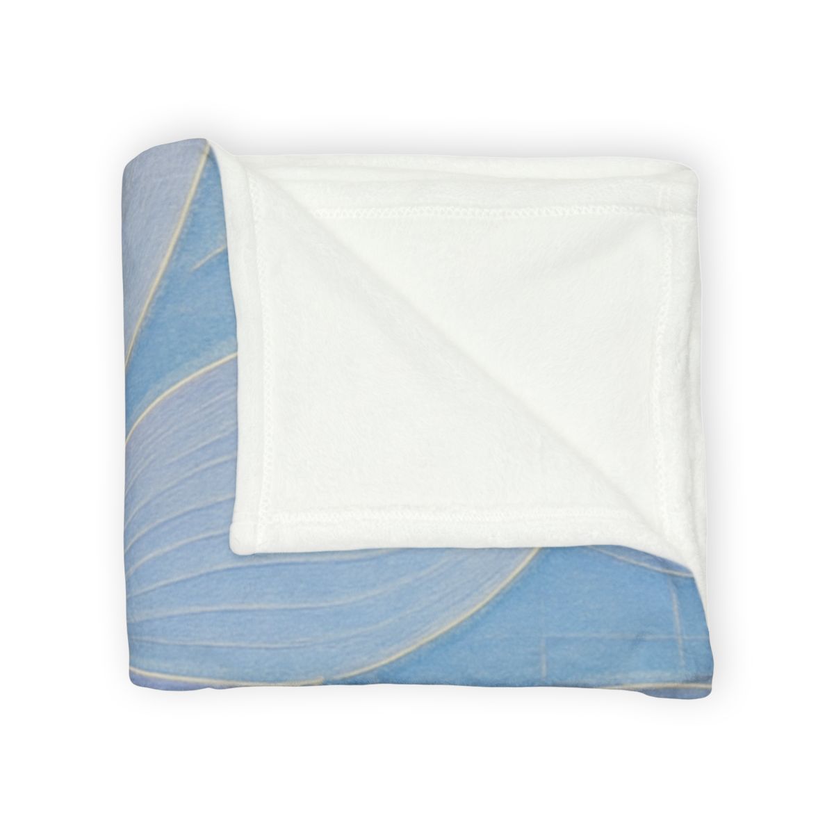 Petal Ripple Grid decorative home blankets