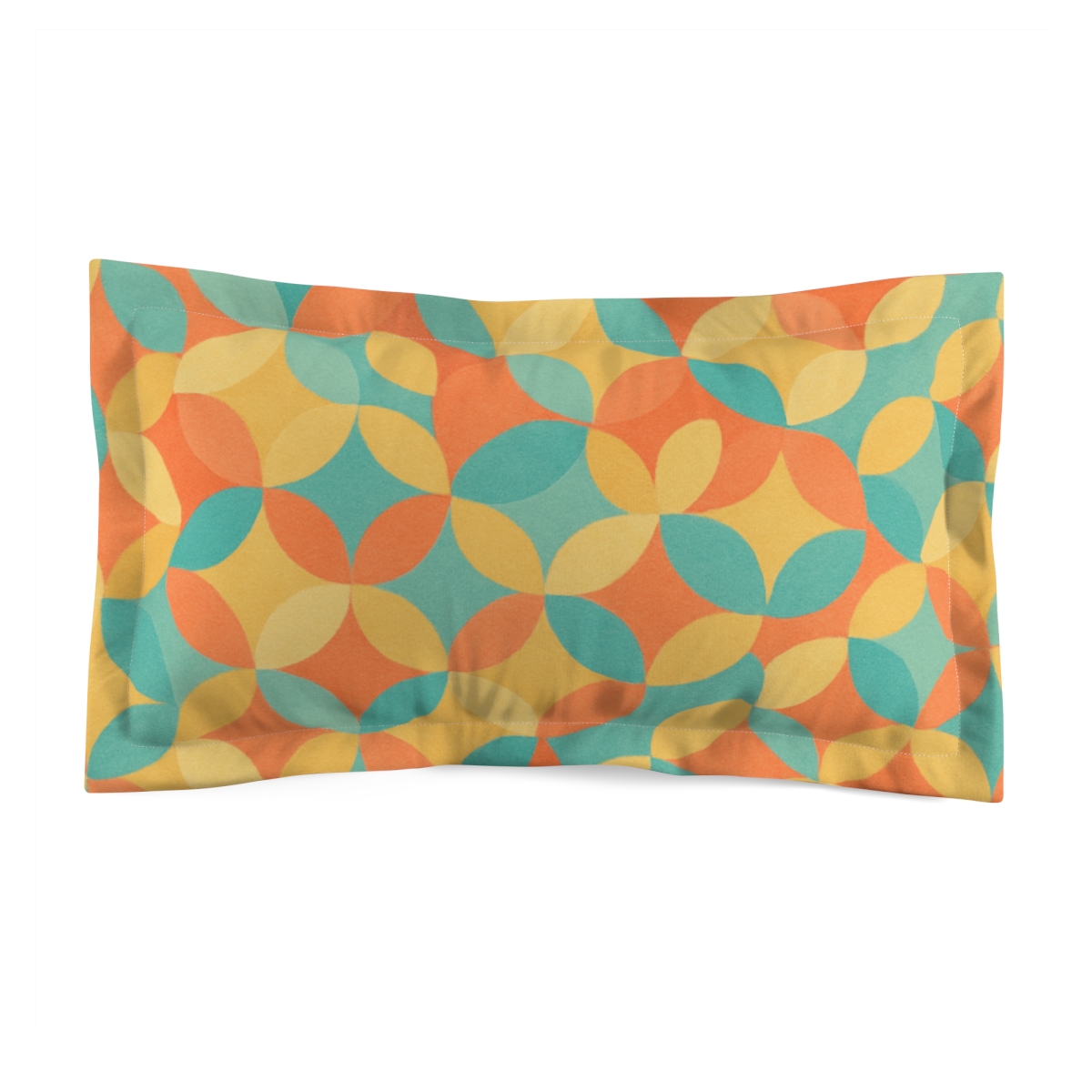 Petal Ripple Mosaic custom pillows