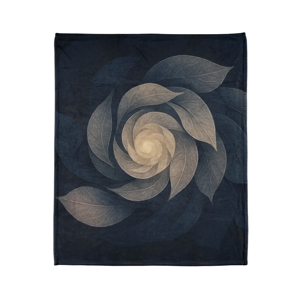 Petal Shadow Helix trendy patterned blankets