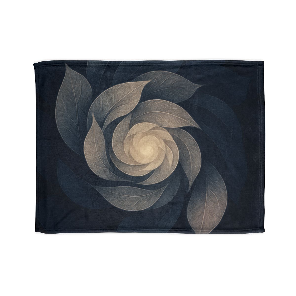 Petal Shadow Helix trendy patterned blankets