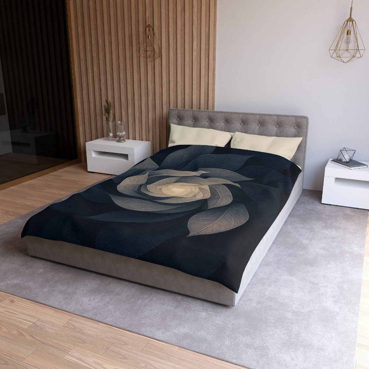 Petal Shadow Helix stylish duvet covers