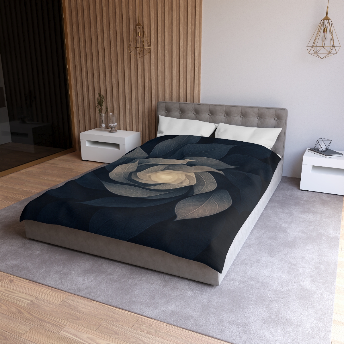 Petal Shadow Helix stylish duvet covers