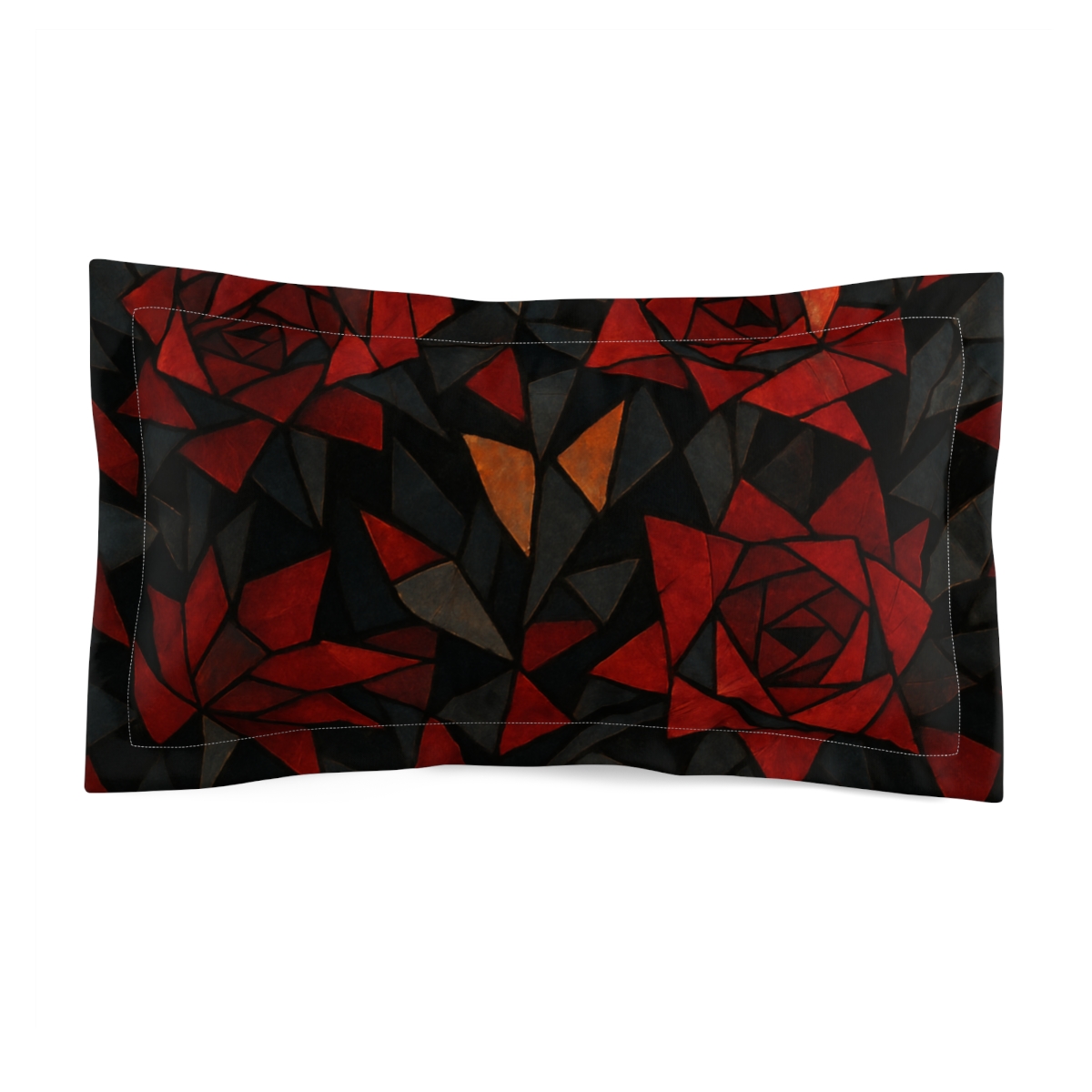 Petal Shard Mosaic stylish throw pillows