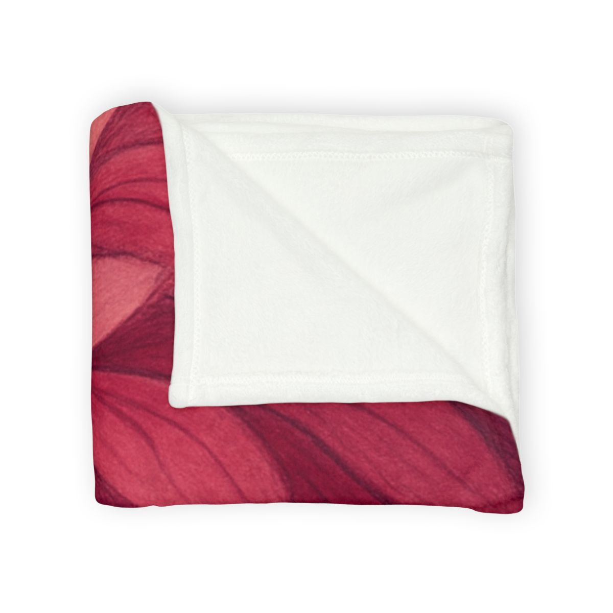 Petal Spiral Cascade decorative home blankets