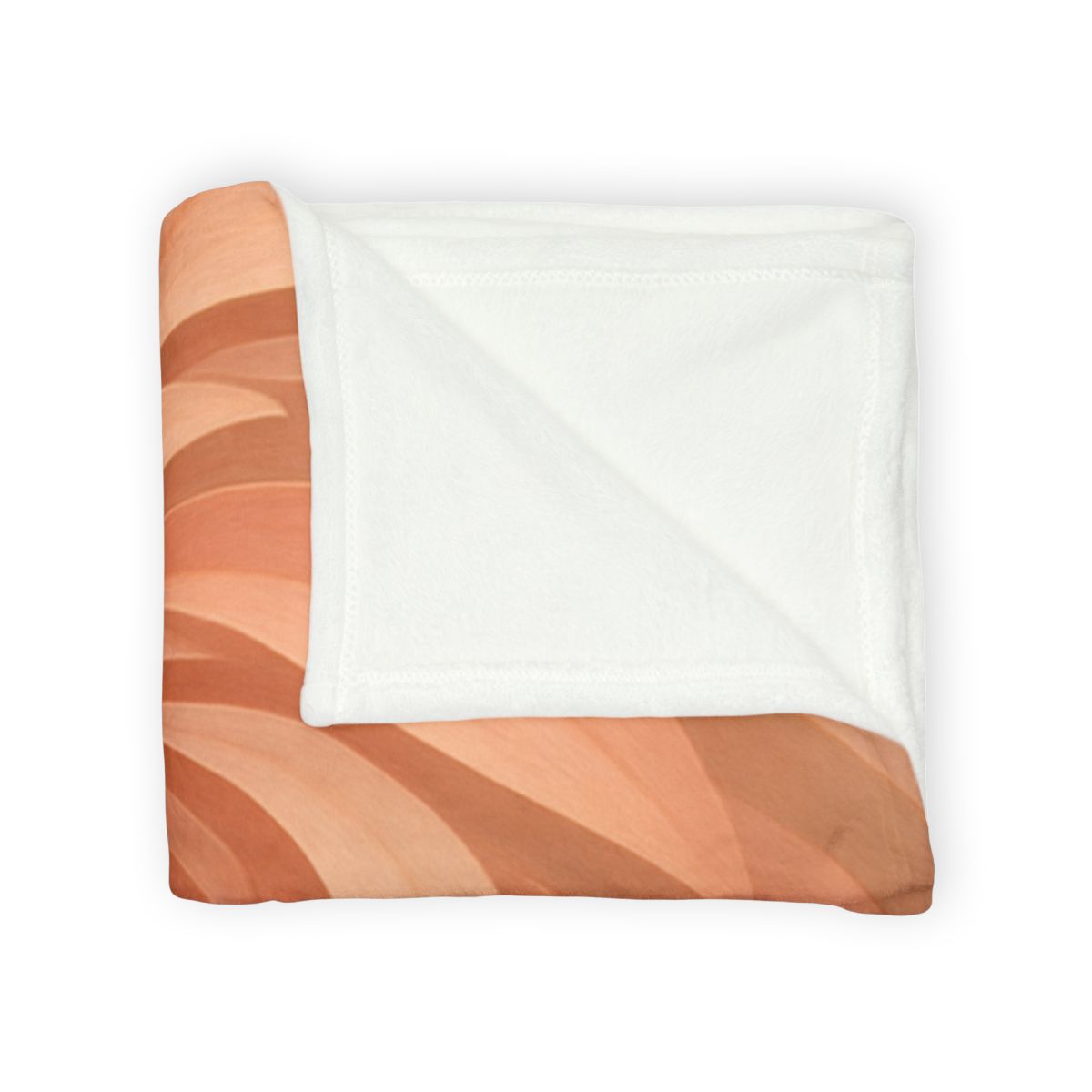 Petal Spiral Harmony soft fleece blankets