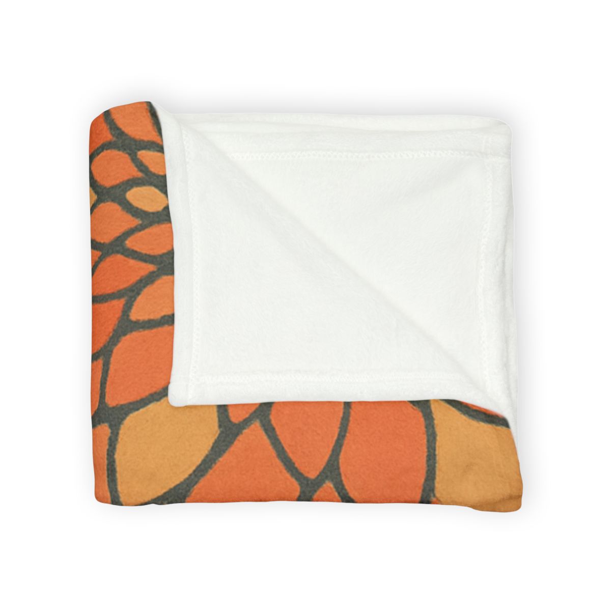 Petal Spiral Matrix soft fleece blankets