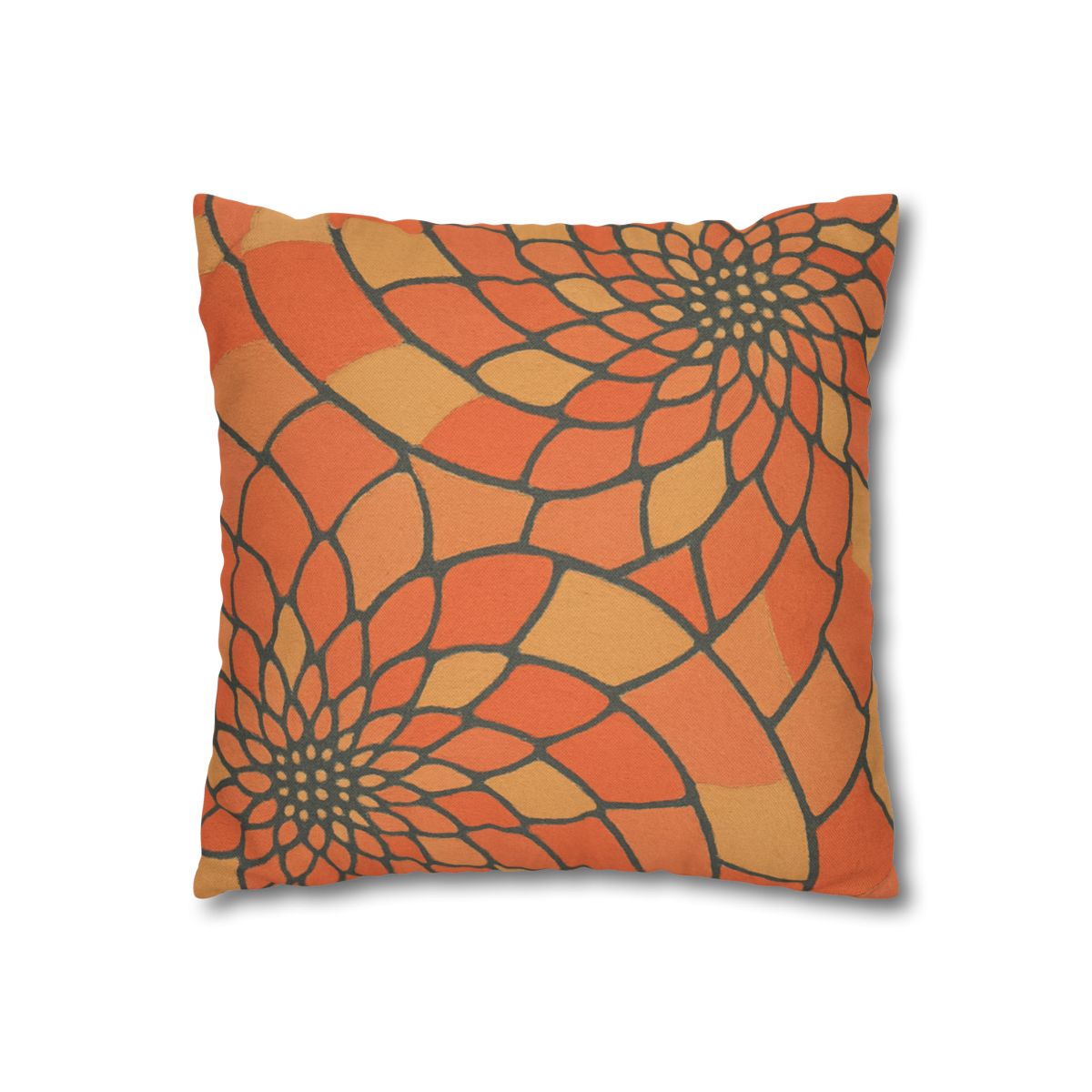Petal Spiral Matrix designer print pillow cases