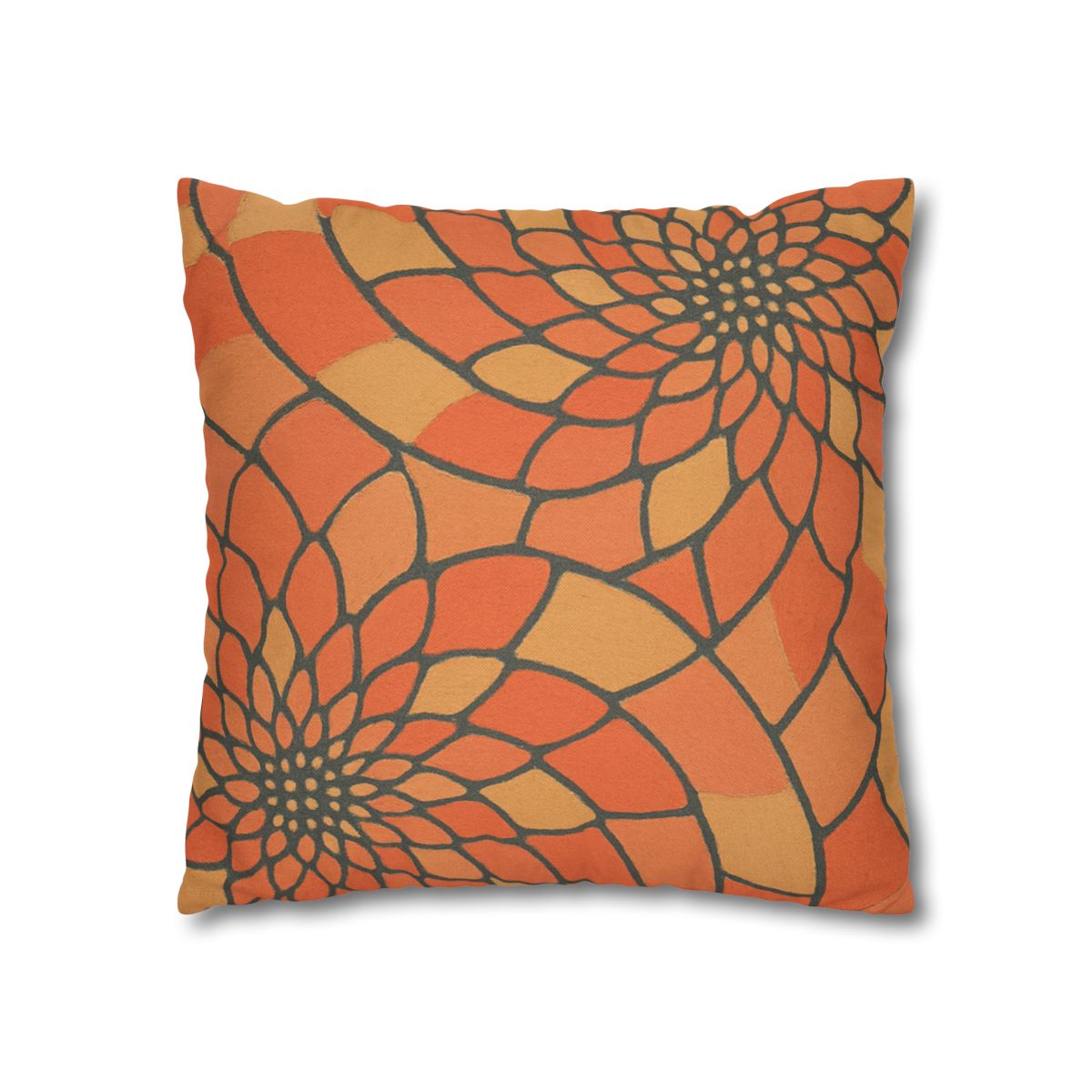 Petal Spiral Matrix designer print pillow cases