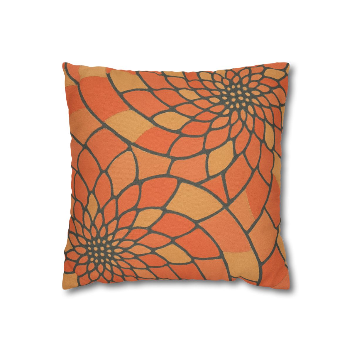 Petal Spiral Matrix designer print pillow cases