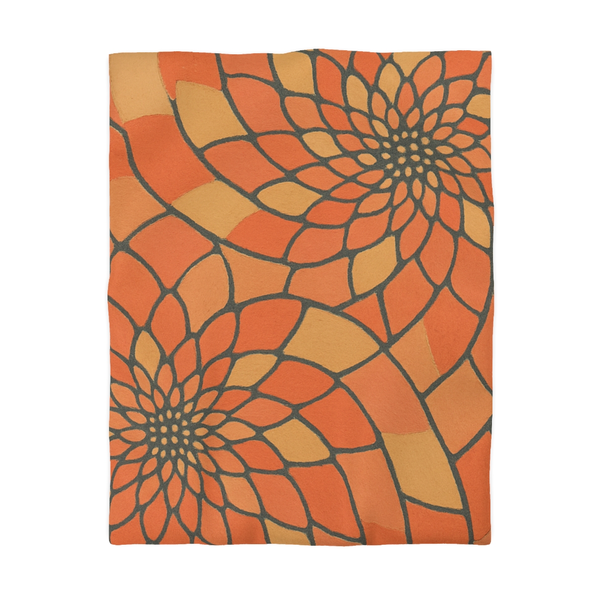 Petal Spiral Matrix custom duvets