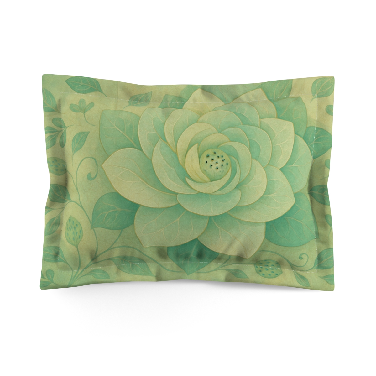 Petal Spiral Mosaic trendy accent pillows
