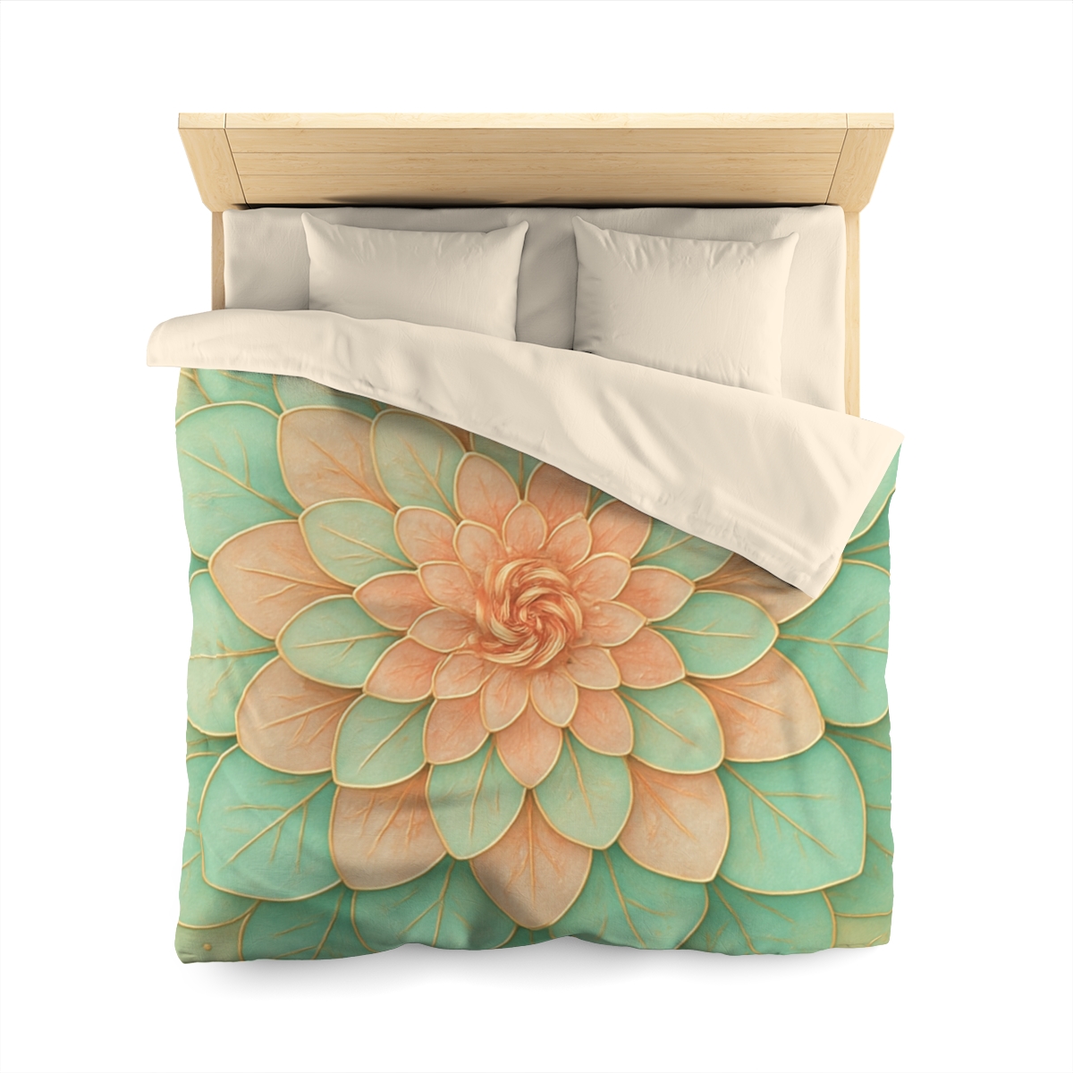 Petal Spiral Mosaic duvets for gifts