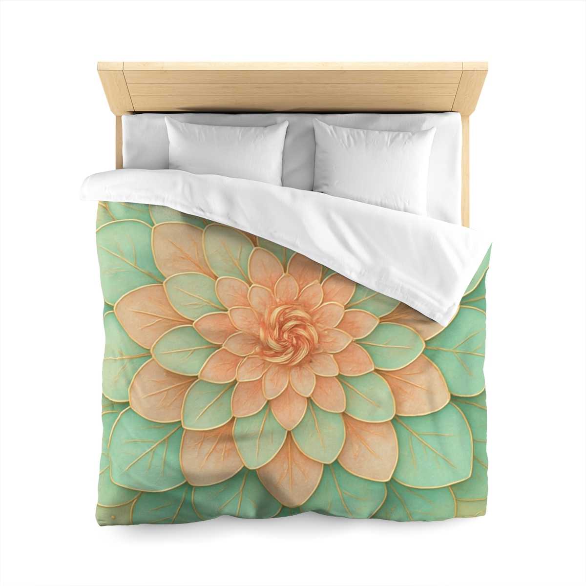 Petal Spiral Mosaic duvets for gifts