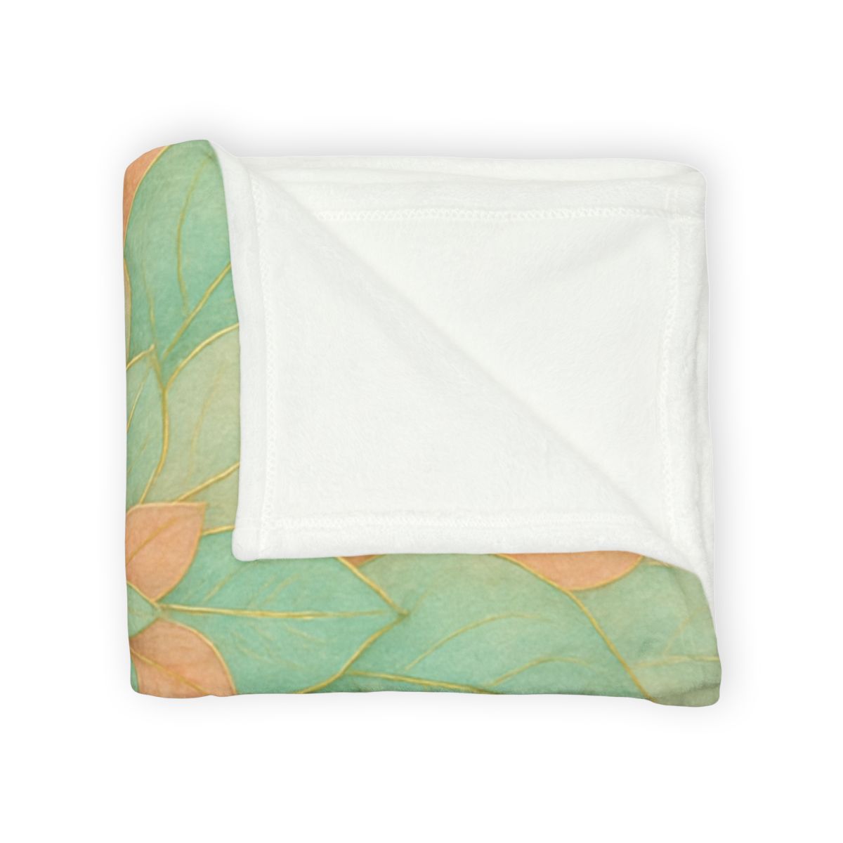 Petal Spiral Mosaic personalized cozy blankets