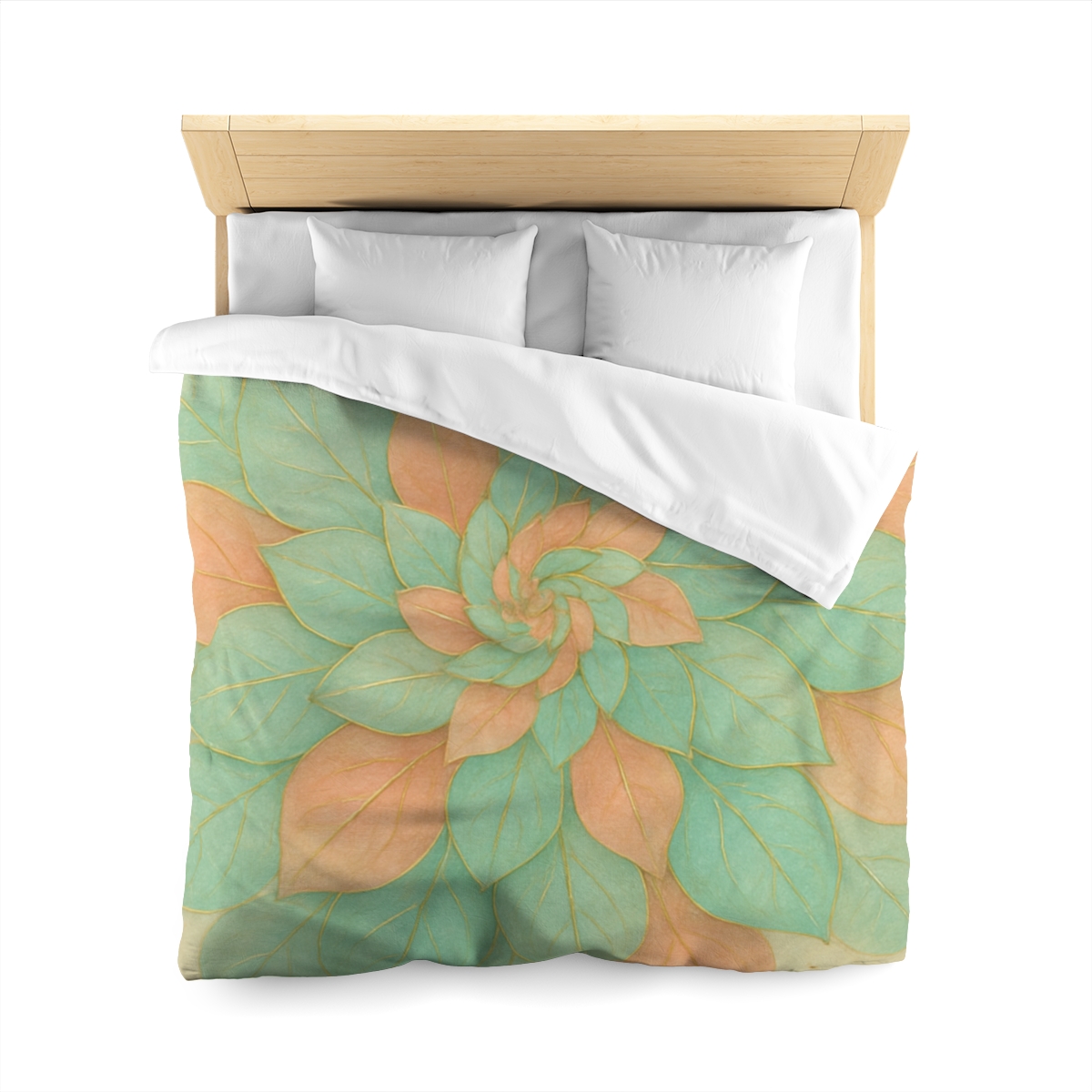 Petal Spiral Mosaic soft comforter duvets