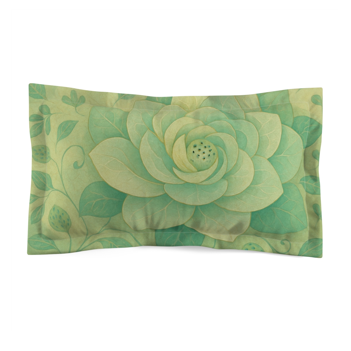 Petal Spiral Mosaic trendy accent pillows