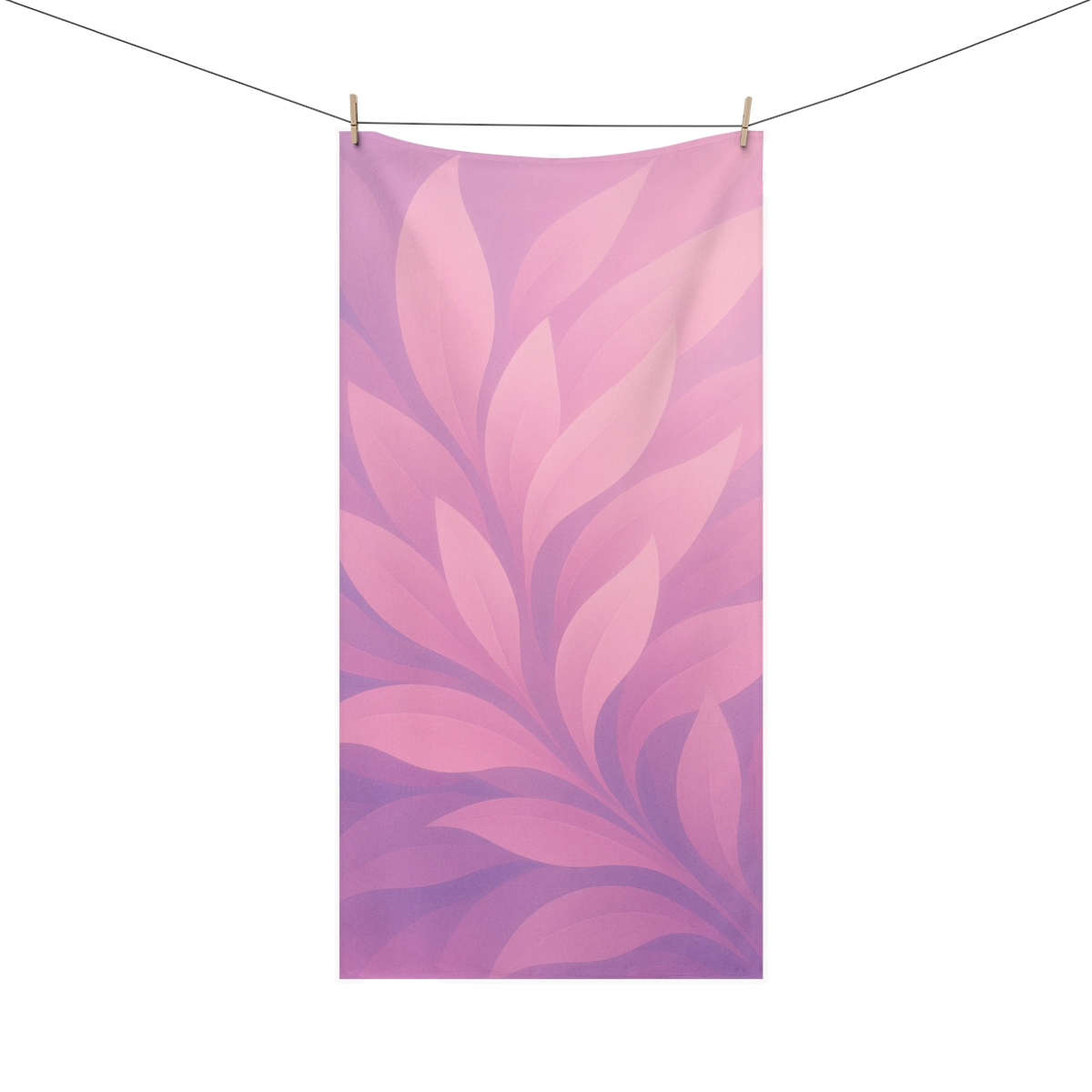 Petal Wave Motion soft cotton towels