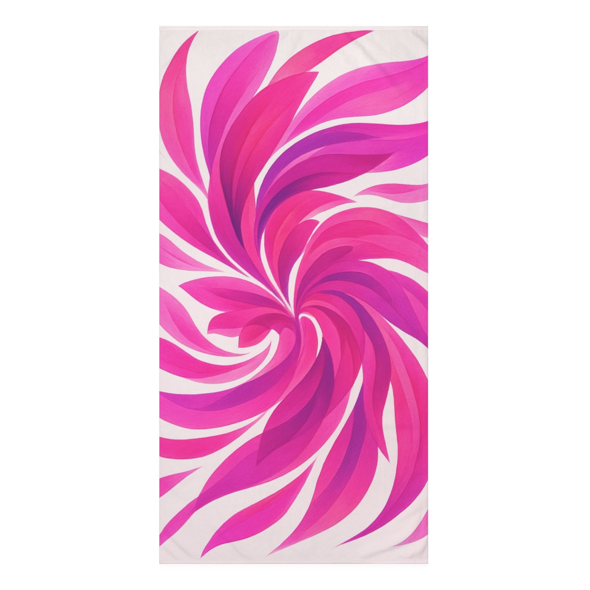 Petal Whirl stylish beach towels