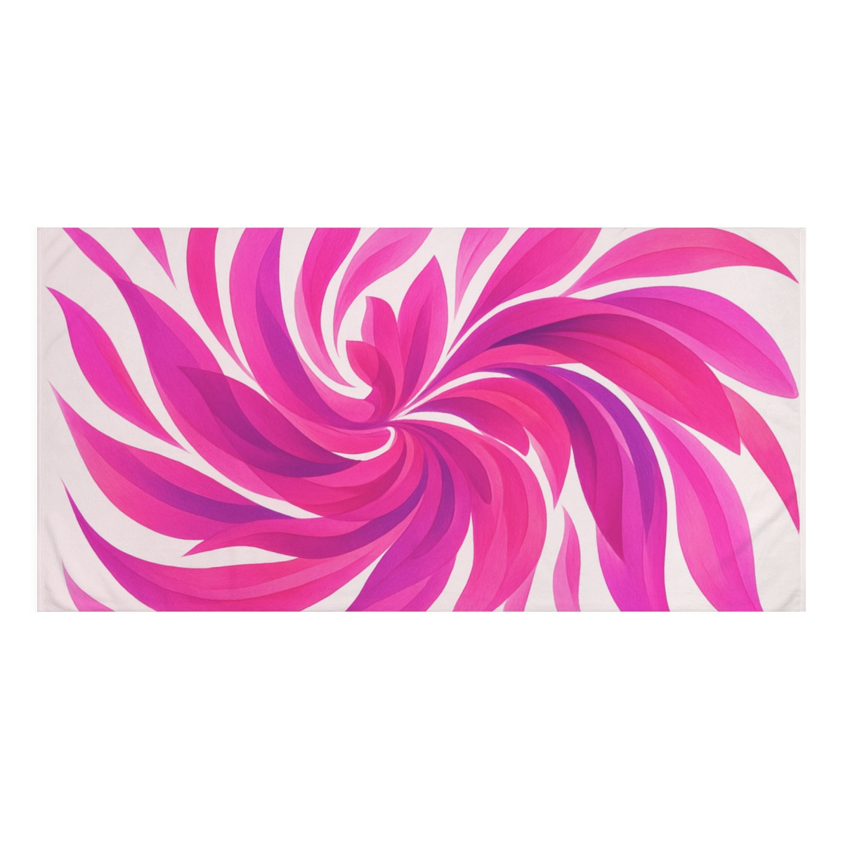 Petal Whirl stylish beach towels