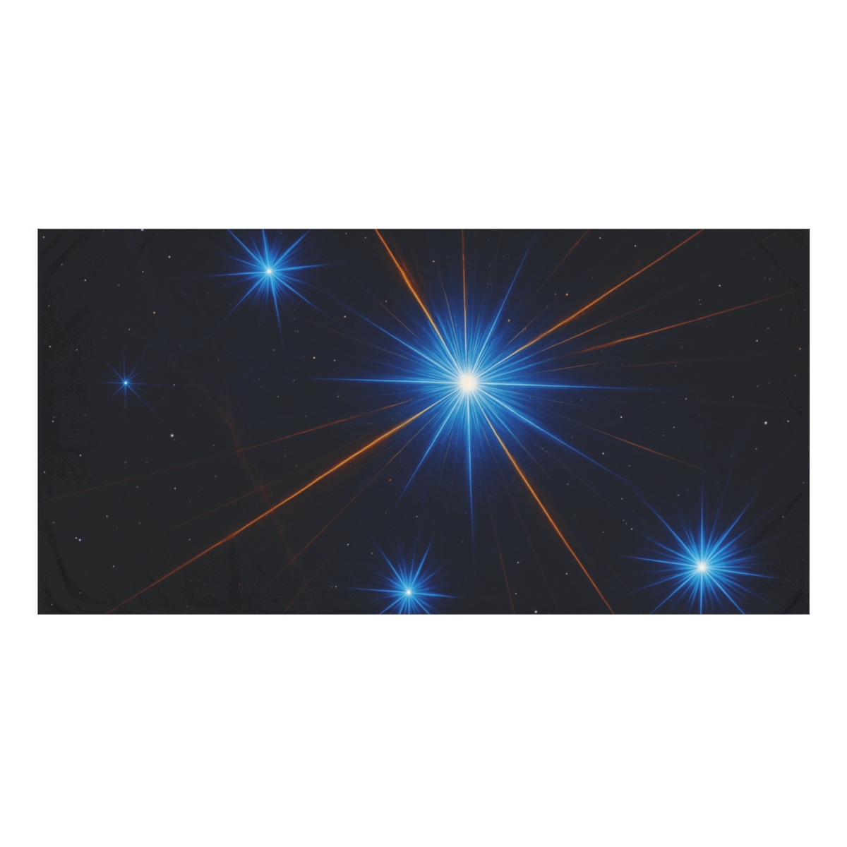 Photon Burst Constellation soft cotton towels
