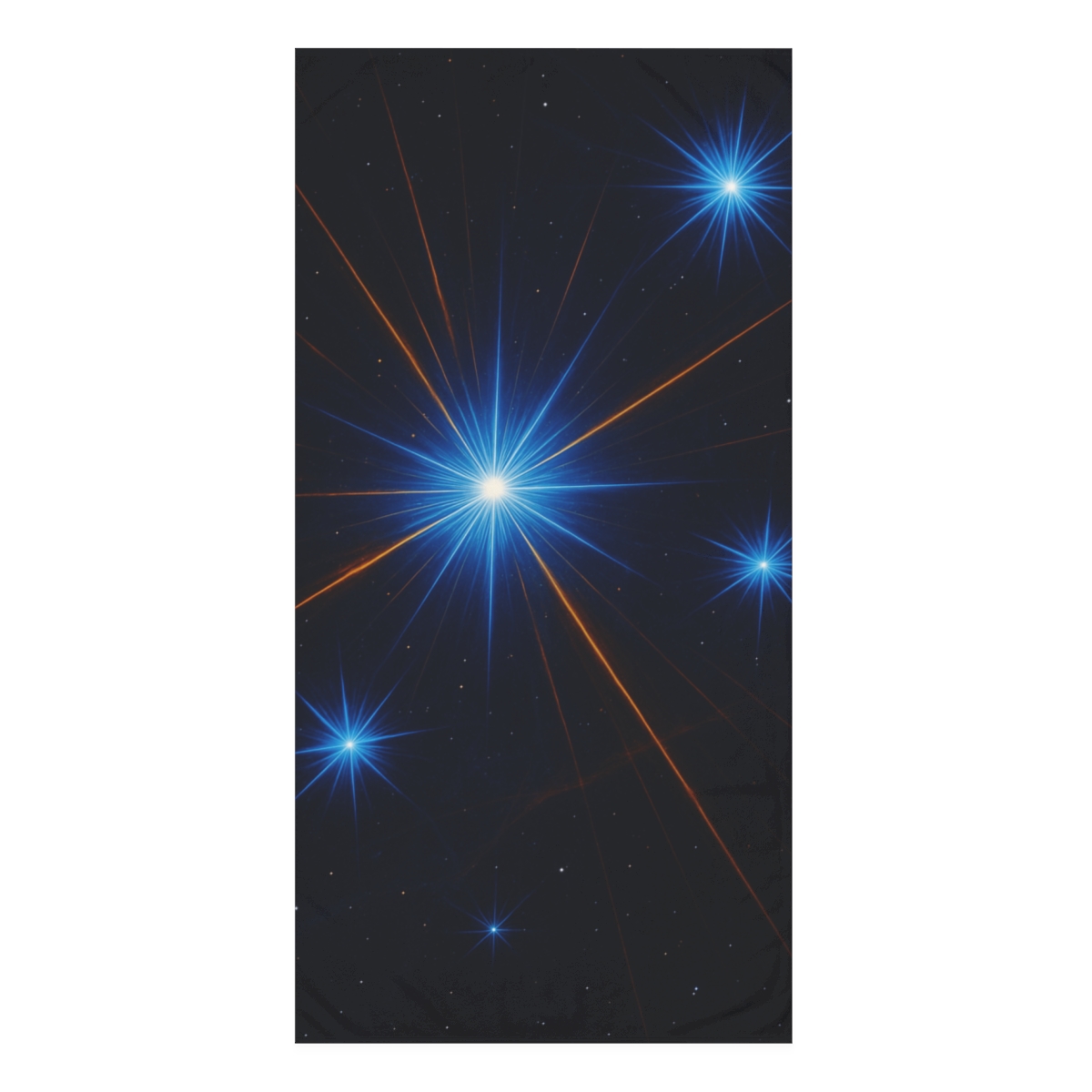 Photon Burst Constellation soft cotton towels