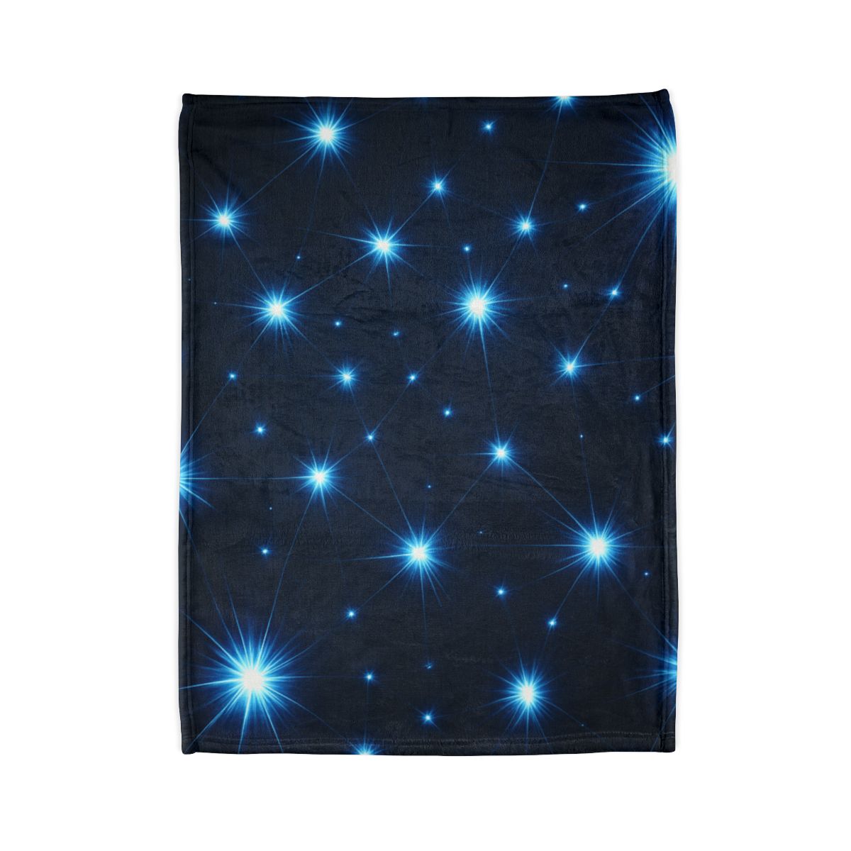 Photon Burst Constellation stylish throw blankets