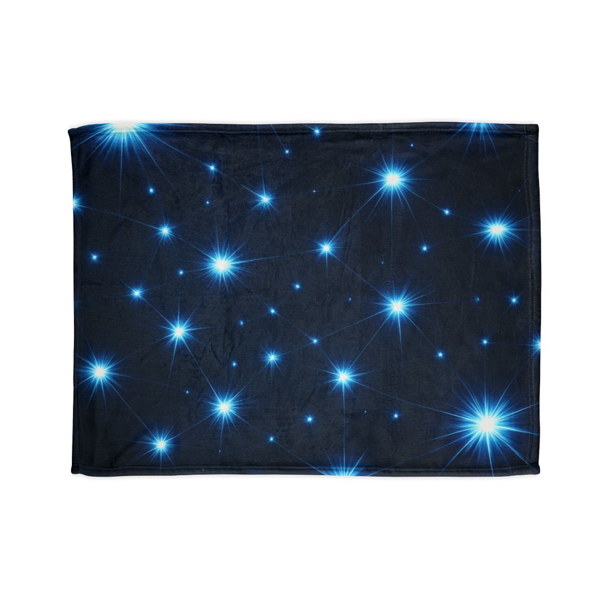 Photon Burst Constellation stylish throw blankets