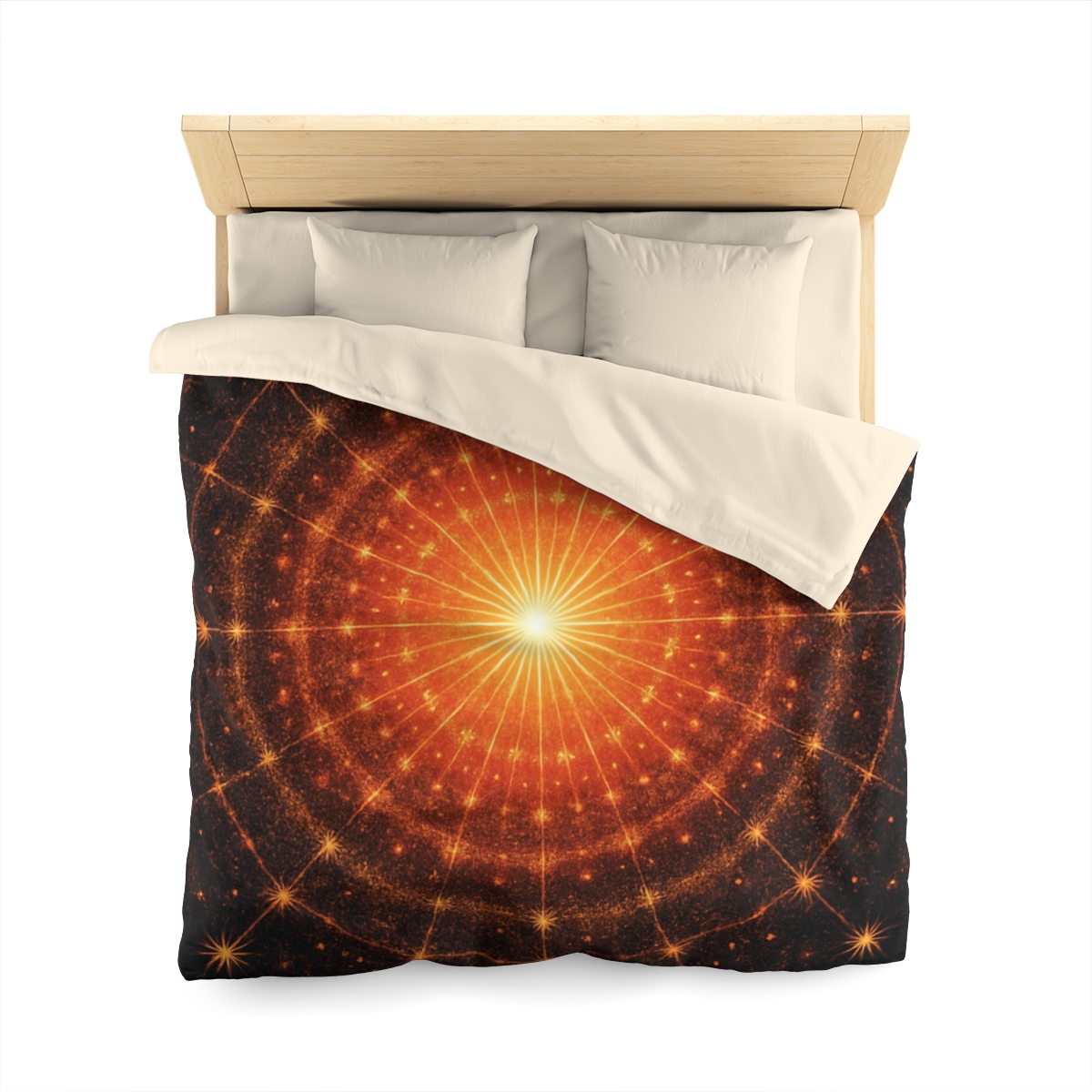 Photon Burst Mandala warm winter duvets