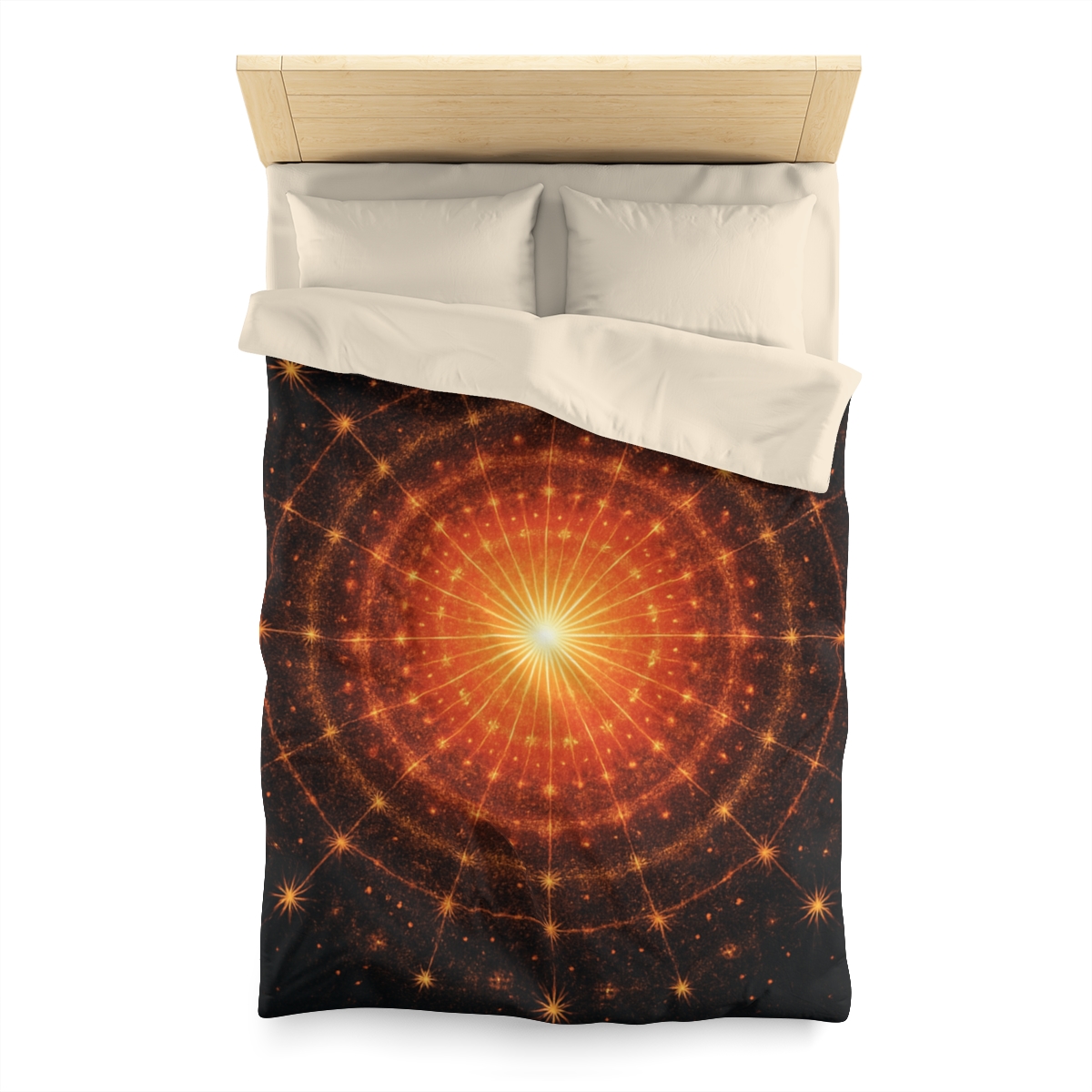 Photon Burst Mandala warm winter duvets