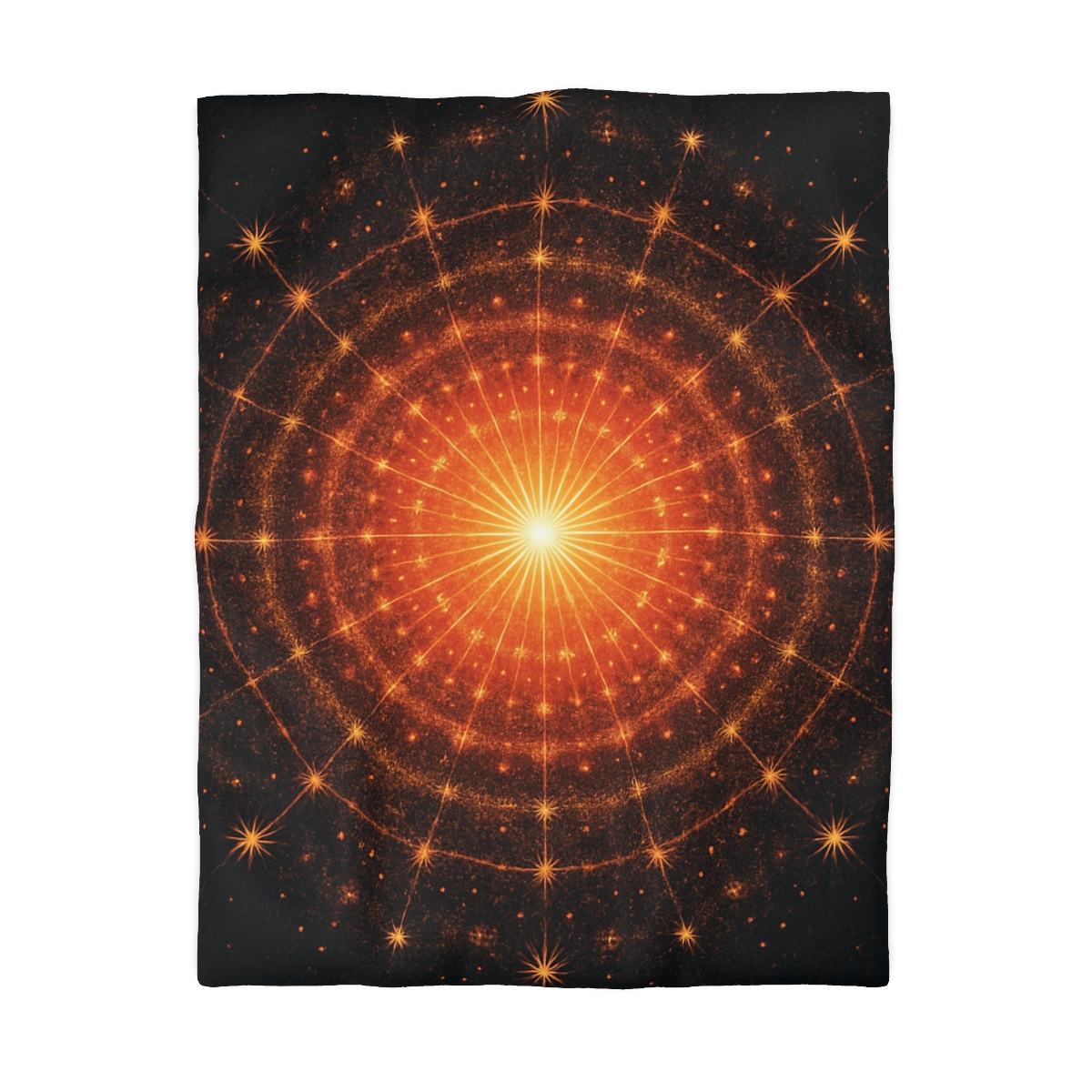 Photon Burst Mandala warm winter duvets