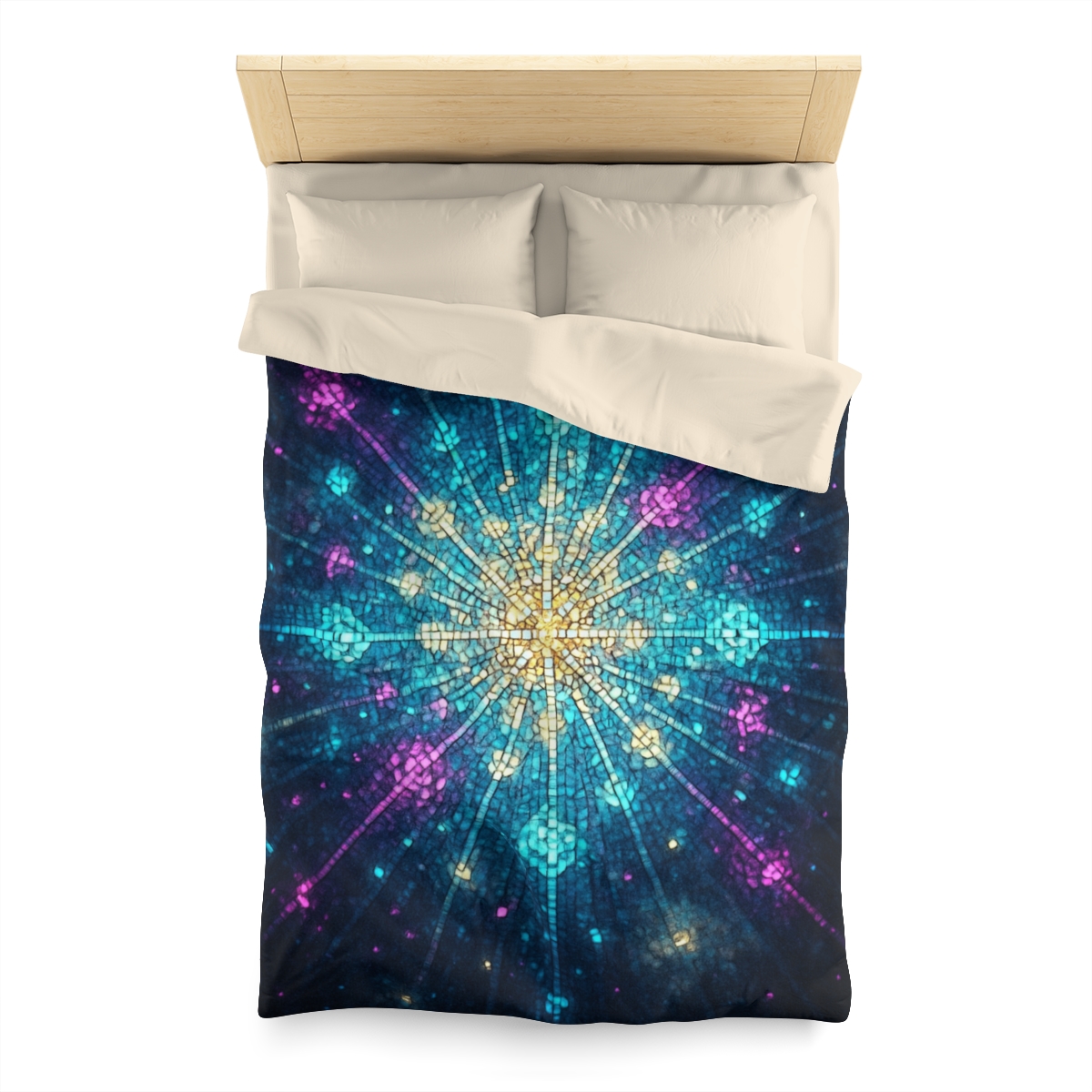 Photon Burst Mosaic soft comforter duvets