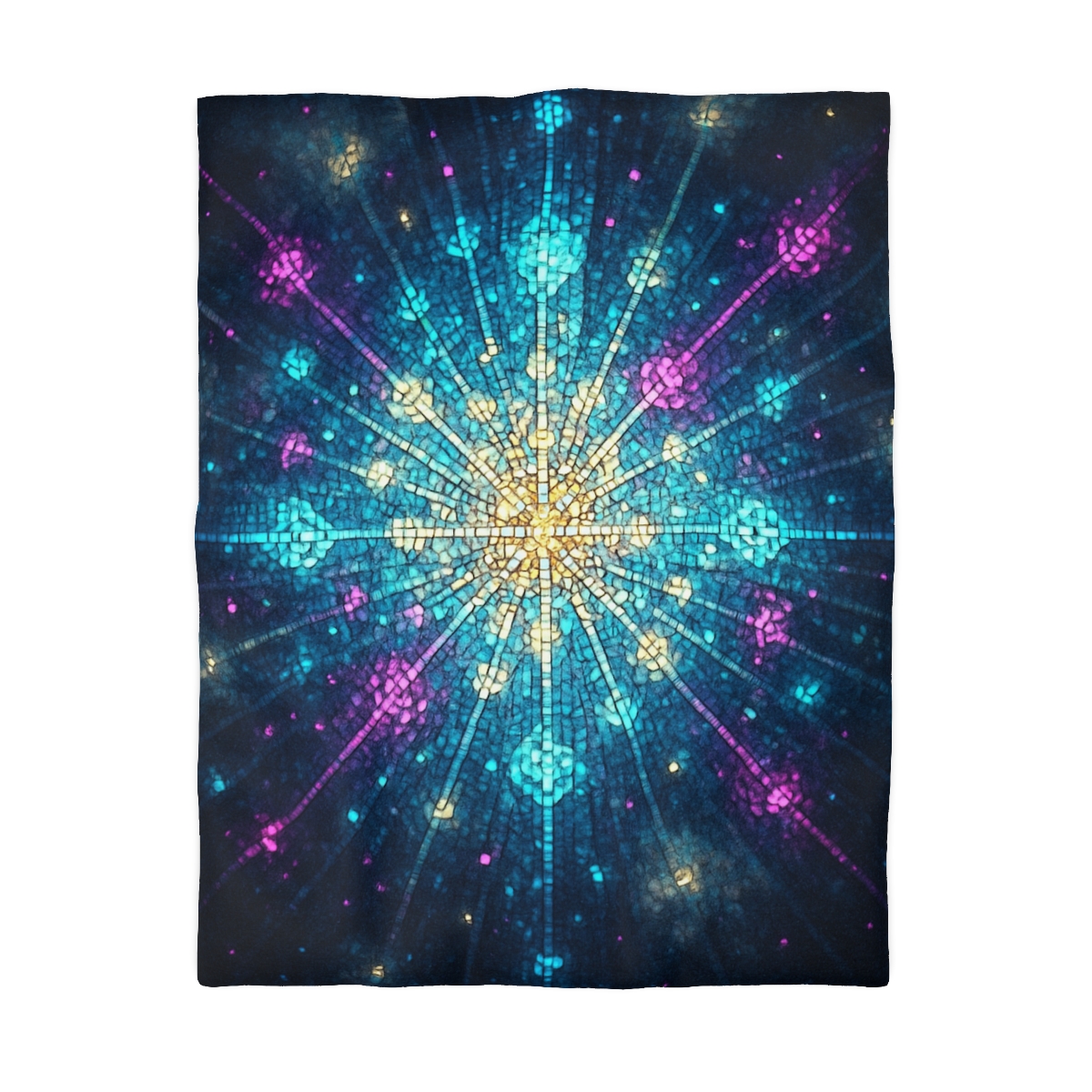 Photon Burst Mosaic soft comforter duvets