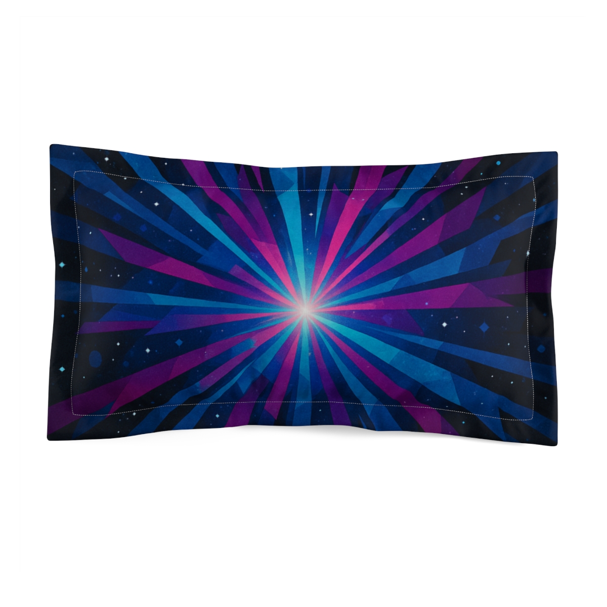 Photon Burst Mosaic trendy accent pillows