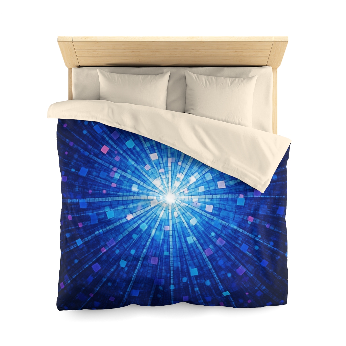 Photon Burst Mosaic custom duvets