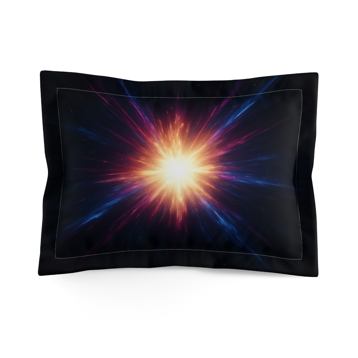 Photon Burst Radiance trendy accent pillows