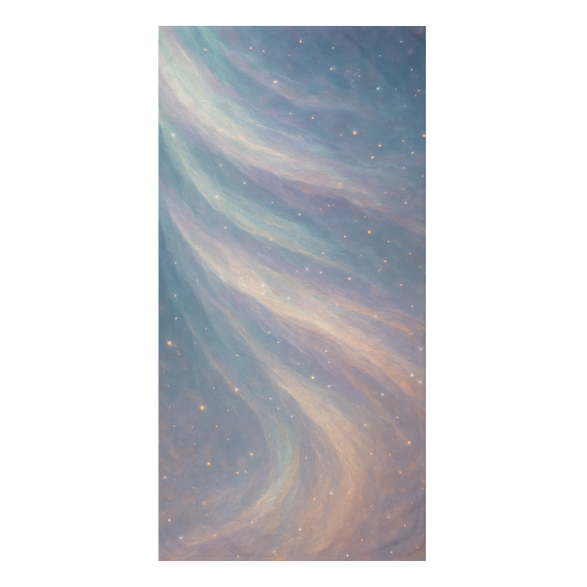 Photon Cascade Aurora designer printed towels