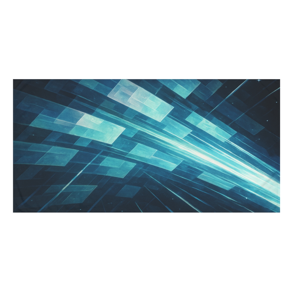 Photon Rain Mosaic decorative home towels