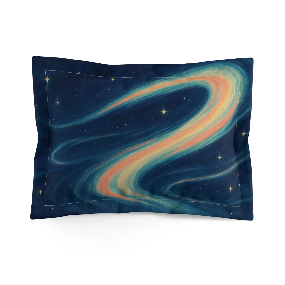 Photon Ribbon Arc personalized decorative pillows